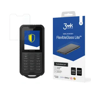 Hybridní sklo pro Nokia 800 Tough - 3mk FlexibleGlass Lite™ 5903108221108