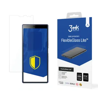 Hybridní sklo pro Sony Xperia 10 Plus - 3mk FlexibleGlass Lite™ 5903108073400