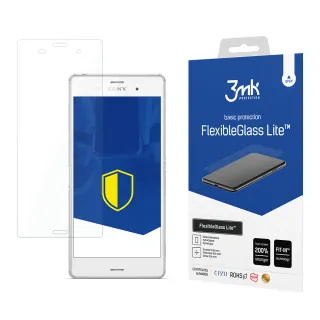 Hybridní sklo pro Sony Xperia Z3 - 3mk FlexibleGlass Lite™ 5903108029506