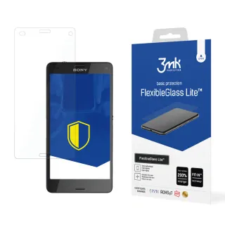 Hybridní sklo pro Sony Xperia Z3 Compact D5803 - 3mk FlexibleGlass Lite™ 5903108250009