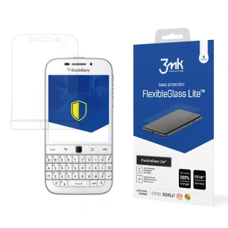 Hybridní sklo pro BlackBerry Classic Q20 - 3mk FlexibleGlass Lite™  5903108028639
