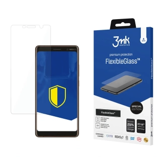 3MK Ochranné tvrzené sklo pro Nokia 7 Plus - 3mk FlexibleGlass™ Special Edition (5903108020633)