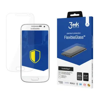 3MK Ochranné tvrzené sklo pro Samsung Galaxy i9190 S4 mini - 3mk FlexibleGlass™ (5901571102122)