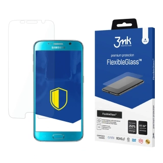 3MK Ochranné tvrzené sklo pro Samsung Galaxy S6 - 3mk FlexibleGlass™ (5901571120775)