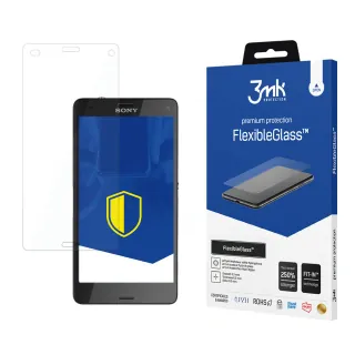 3MK Ochranné tvrzené sklo pro Sony Xperia Z3 Compact D5803 - 3mk FlexibleGlass™ (5901571101200)