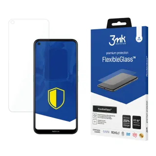 3MK Ochranné tvrzené sklo pro Nokia 3.4 - 3mk FlexibleGlass™ (5903108353854)