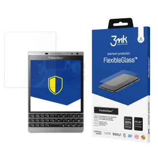 3MK Ochranné tvrzené sklo pro BlackBerry Passport Silver E. - 3mk FlexibleGlass™ (5901571159737)