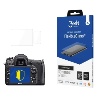 3MK Ochranné tvrzené sklo pro Nikon D7100 - 3mk FlexibleGlass™ (5901571166148)