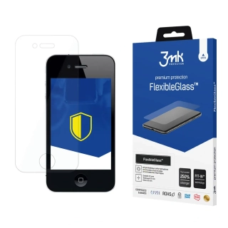 3MK Ochranné tvrzené sklo pro Apple iPhone 4S - 3mk FlexibleGlass™ (5901571102801)