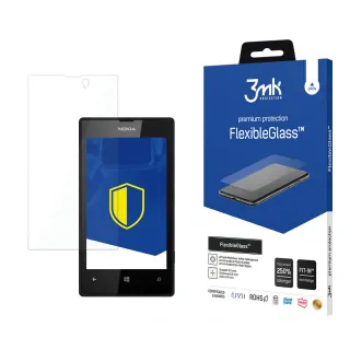 3MK Ochranné tvrzené sklo pro Nokia Lumia 520 - 3mk FlexibleGlass™ (5901571101651)
