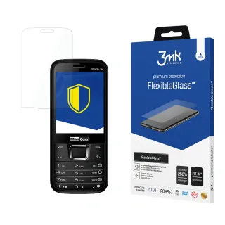 3MK Ochranné tvrzené sklo pro MaxCom MM238 - 3mk FlexibleGlass™ (5903108403627)