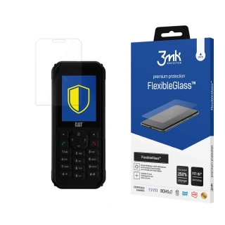 3MK Ochranné tvrzené sklo pro Cat B40 - 3mk FlexibleGlass™ (5903108403658)