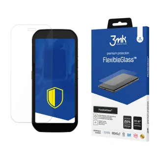 3MK Ochranné tvrzené sklo pro CAT S42 H+ - 3mk FlexibleGlass™ (5903108410885)