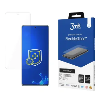3MK Ochranné tvrzené sklo pro ZTE Axon 40 Pro - 3mk FlexibleGlass™ (5903108485074)