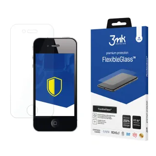 3MK Ochranné tvrzené sklo pro Apple iPhone 4 - 3mk FlexibleGlass™ (5901571101705)