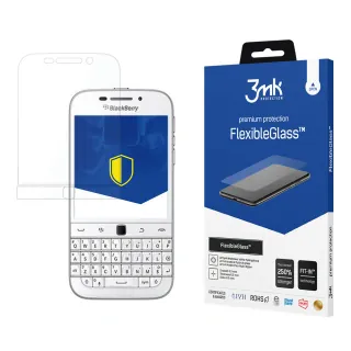 3MK Ochranné tvrzené sklo pro BlackBerry Classic Q20 - 3mk FlexibleGlass™ (5901571118208)