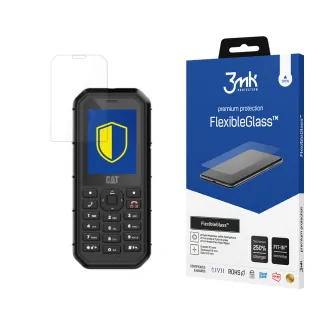 3MK Ochranné tvrzené sklo pro CAT B26 - 3mk FlexibleGlass™ (5903108301466)