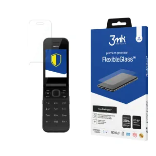 3MK Ochranné tvrzené sklo pro Nokia 2720 Flip - 3mk FlexibleGlass™ (5903108221153)