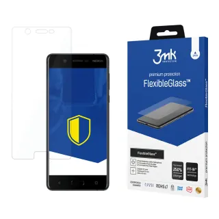 3MK Ochranné tvrzené sklo pro Nokia 5 - 3mk FlexibleGlass™ (5901571149592)