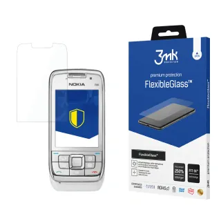 3MK Ochranné tvrzené sklo pro Nokia E66 - 3mk FlexibleGlass™ (5901571161464)