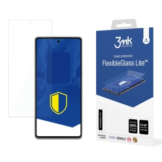 Hybridní tvrzené sklo pro Google Pixel 7A 5G - 3MK FlexibleGlass Lite™,  5903108527118