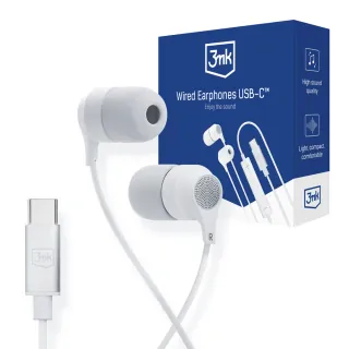 3MK 3mk Wired Earphones USB-C (5903108518062)
