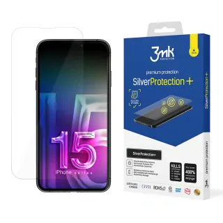 3MK SilverProtection+ Fólie antimikrobiální pro Apple iPhone 15 Pro Max, (5903108535632)