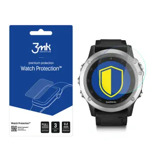 3MK Watch Hybridní sklo pro Garmin Fenix 3 (3ks), (5903108540230)