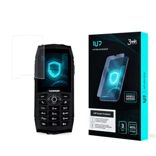 3MK Fólie ochranná 3mk 1UP pro MyPhone Hammer 3/3 Plus, 3ks v balení, (5903108395571)