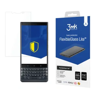 Hybridní sklo pro BlackBerry Key2 LE - 3mk FlexibleGlass Lite™  5903108042871