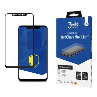 Tvrzené sklo pro Xiaomi Mi8 Global Black - 3mk HardGlass Max Lite™  5903108072823