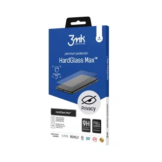 Tvrzené sklo pro Apple iPhone 7/8 - 3mk HardGlass Max Privacy™ 5903108521307