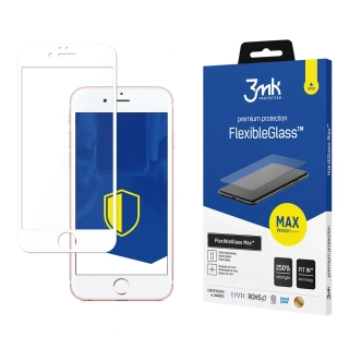 Apple iPhone 6/6s White - 3mk FlexibleGlass Max™ 5903108032179