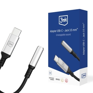 3MK Accessories - 3mk Adapter USB-C - Jack 3,5 mm,