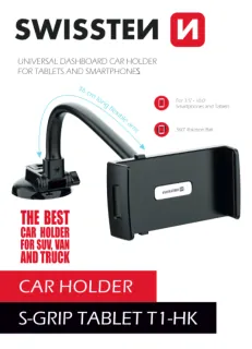 Držák Do Auta Na Tablet Swissten S-Grip T1-Hk 8595217454620