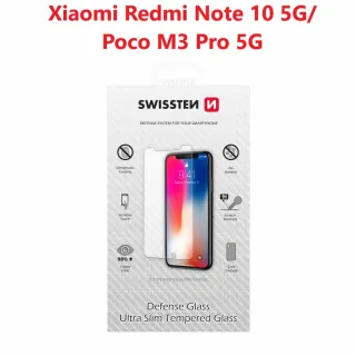 Ochranné Temperované Sklo Swissten Pro Xiaomi Redmi Note 10 5G/Poco M3 Pro 5G Re 2,5D