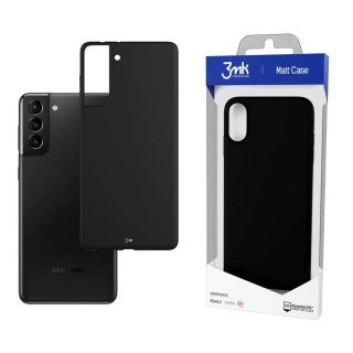 3MK Ochranný kryt Samsung Galaxy S21 5G - 3mk Matt Case black,  5903108357487