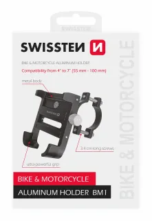 Držák Na Motorku Nebo Kolo Swissten Bm1 8595217478183