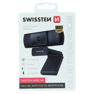 Swissten Webcam Fhd 1080P 8595217471184