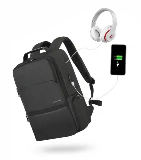 Swissten Laptop Backpack 15,6" Černý 8595217478169