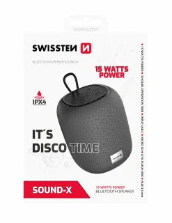 Bluetooth Reproduktor Swissten Sound-X Šedý 8595217479869