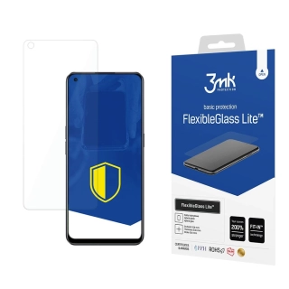 Hybridní tvrzené sklo pro Realme 9 4G - 3MK FlexibleGlass Lite™,  5903108472487