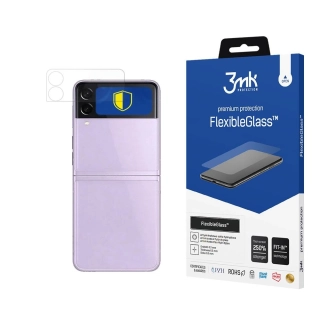 Hybridní tvrzené sklo pro Samsung Galaxy Z Flip 3 5G (Front) - 3mk FlexibleGlass™,  5903108462976