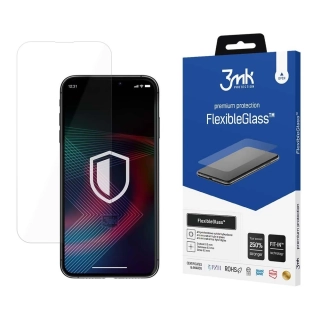 Hybridní tvrzené sklo pro Apple iPhone 14 Plus/14 Pro Max - 3mk FlexibleGlass™, 5903108486330