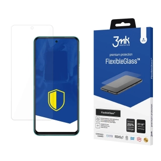 Hybridní tvrzené sklo pro Xiaomi Redmi Note 9 Pro 4G - 3mk FlexibleGlass™,  5903108256698
